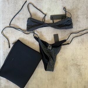 NWT triangl metallic bikini